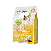 Profine Cat Original Adult 2 кг, корм для котов с 12 месяцев / курица и рис