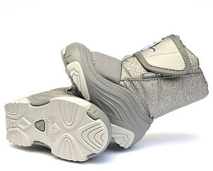 Зимові дутики Demar Doggy 2 Silver 4021 NE сірі р. 22-27