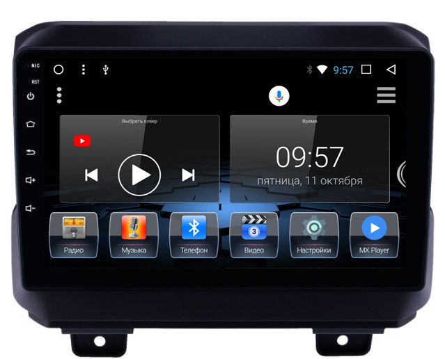 Штатна магнітола для Jeep Wrangler 4 2018+ на Android, фото 1