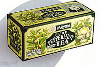 Травяной чай Перечная мята в пакетиках, Peppermint Herbal Tea, Млесна (Mlesna) 50шт