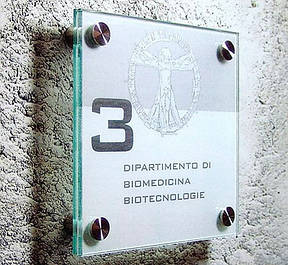 Офісні таблички зі скла