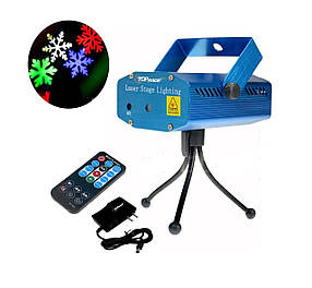 Лазерний проектор з різдвяними візерунками