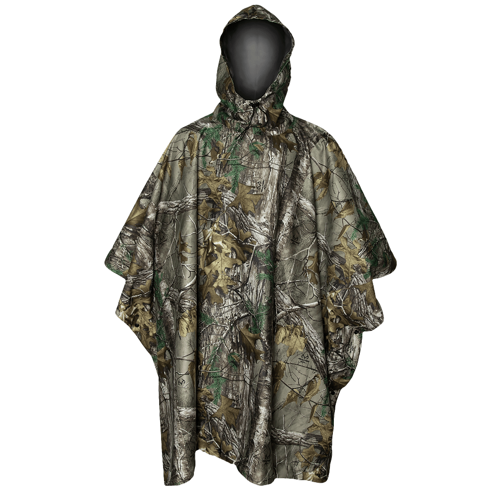 Пончо тактичне Pilgrim Tricot Dibrova - вологозахисне, камуфляж, мембранна тканина., фото 1