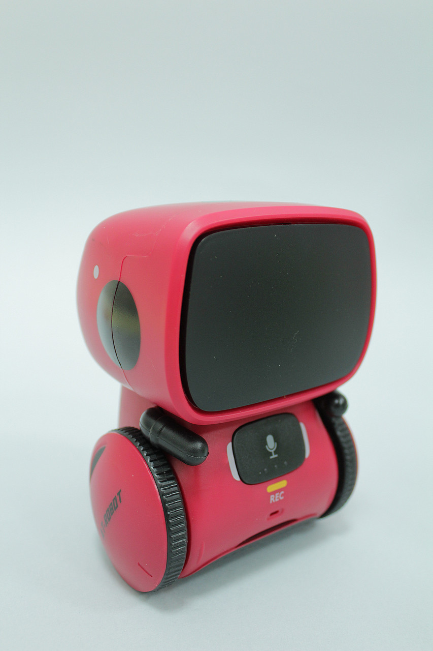 Робот интерактивный AT-ROBOT с голосовым и сенсорным управлением укр. озвучка, красный