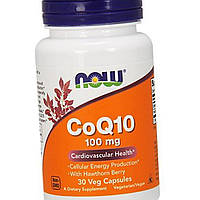 Коензим Q10 NOW Foods CoQ10 100 mg 30 капсул
