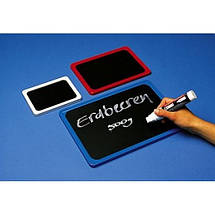 Цінник чорний Табличка А3 (297*420мм) пластикова для написання крейдовим маркером (1003), фото 4