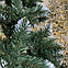 Штучна ялинка Королева ЛІДІЯ 2.2 м. Ялина з білими кінчиками Штучна Ялинка. Ялинка зелена пвх, фото 5