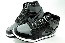 Зимові кросівки Nike Air Jordan 1 Високі Найк Підліткові, фото 4