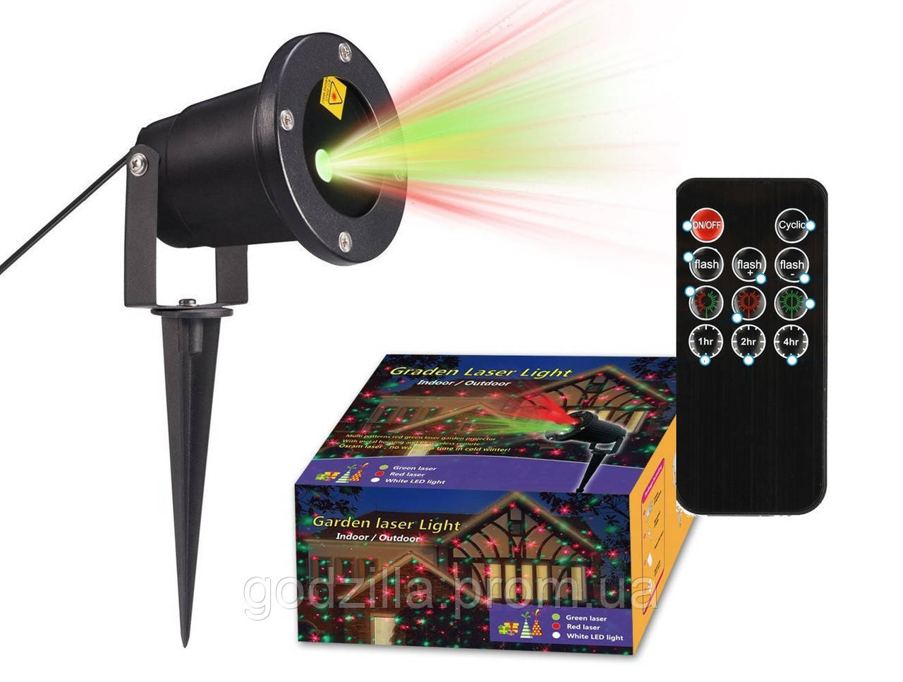 Лазерний проектор з дистанційним управлінням