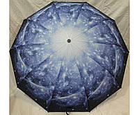 Зонт-полуавтомат женский Антиветер 3 сложения S.L. Космос Фиолетовый