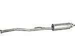 Глушник BMW E34 (BMW E34) (03.83) 91-92 525TD/TDS kat Polmostrow алюминизированный