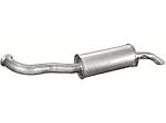 Глушник Сітроен БХ (Citroen BX) 1.9 i/GTi/1.8 TD HB 85-94 (04.19) Polmostrow алюминизированный