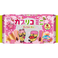 Glico Caplico Mini Sakura Strawberry 10s 130 g