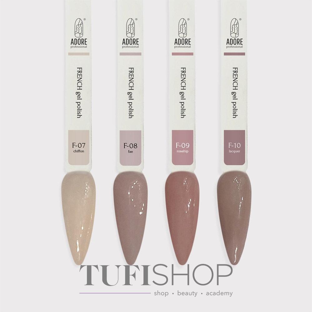 Купить Гель-лак ADORE №F08 нюд 7,5 мл (2101030037399), цена 150 ₴ — Prom.ua  (ID#1493136608)