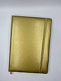 Блокнот А5,точка,с золотым тонированным срезом.Серия SIMPLY gold, фото 3