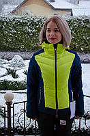 Куртка термо женская Богнер, горнолыжная № 69903, салатовый 34