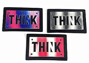Нашивка Think/судет 50х50 мм, фото 4