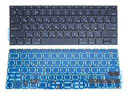 Клавіатура для ноутбука Apple MacBook Pro A1708 small enter RU чорна нова