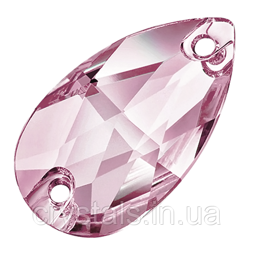 Краплі пришивні кришталеві Preciosa (Чехія) 12х7 мм Light Amethyst