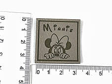 Нашивка Мінні Маус/Minnie 35х35 мм різні види, фото 3