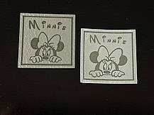 Нашивка Мінні Маус/Minnie 35х35 мм різні види, фото 4