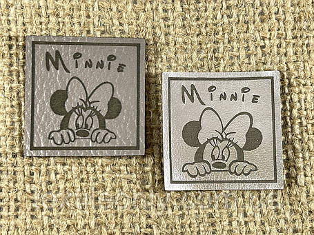 Нашивка Мінні Маус/Minnie 35х35 мм різні види, фото 1