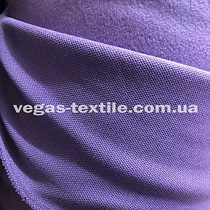 Тканина Лакоста на флісі Бузкова Туреччина (ширина 1.8 м)