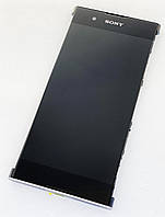 Дисплей (экран) для Sony G3412 Xperia XA1 Plus Dual/G3416 + тачскрин, черный, оригинал (Китай) с передней
