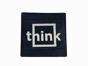 Нашивка Think/судет 35х35 мм, фото 2