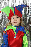 Дитячий маскарадний костюм блазня від 3 до 8лет, фото 2