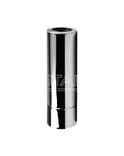 Димохідна труба двостінна (Standart thermo AISI 304) нерж/оц - довжина 1 м, діаметр Ø130/200, товщина 0,5 мм