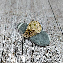 Кільце Перстень Друкка Хрест