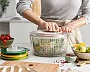 Сушка для салату зі знімними розбірками "Multi-Prep" 24х14.5см з пластику Joseph Joseph, фото 6