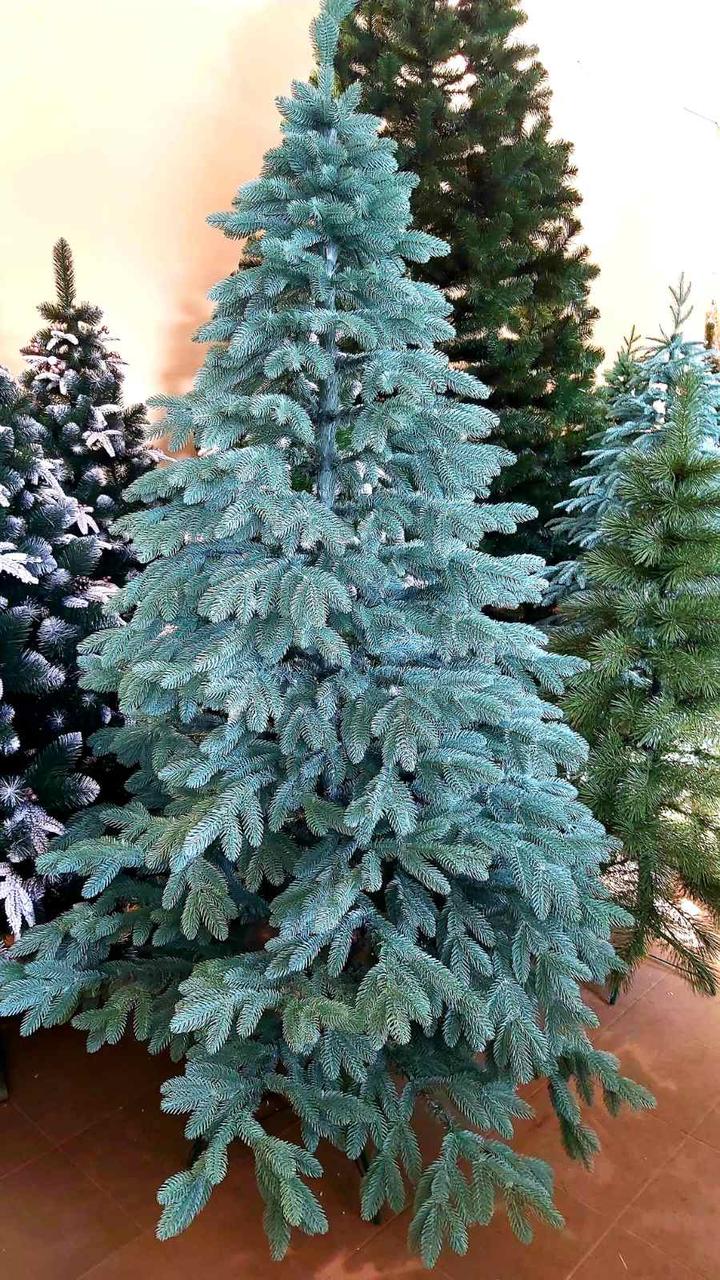 Ялинка штучна лита блакитна ВІП РОЯЛ 2.10 м