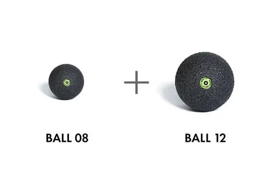 Набір масажних м'ячів Blackroll Ball Set 8 см + 12 см