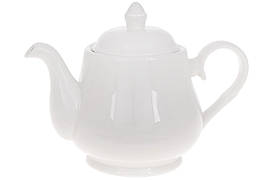 Чайник фарфоровий Естетика 1л, колір - білий BonaDi 988-254