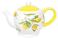 Чайник керамический 1л Сочные лимоны BonaDi DM488-Y