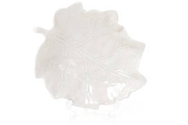 Порцелянове Блюдо Лист, 15см, колір - білий BonaDi 727-109