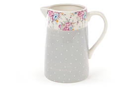 Керамічний глечик 1.4 л Роза Ситець BonaDi DK0054-D