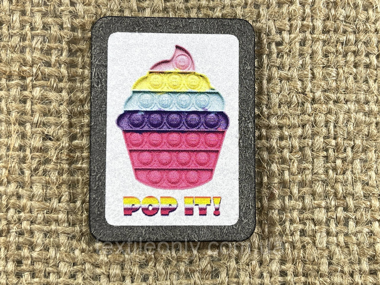 Нашивка Pop it 35х45 мм