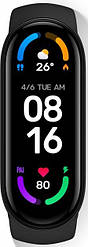 Фітнес-браслет Xiaomi Mi Smart Band 6 Black Original GLOBAL