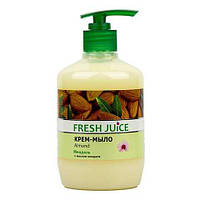 Крем-мило Fresh Juice мигдаль 460г з дозатором Укр.