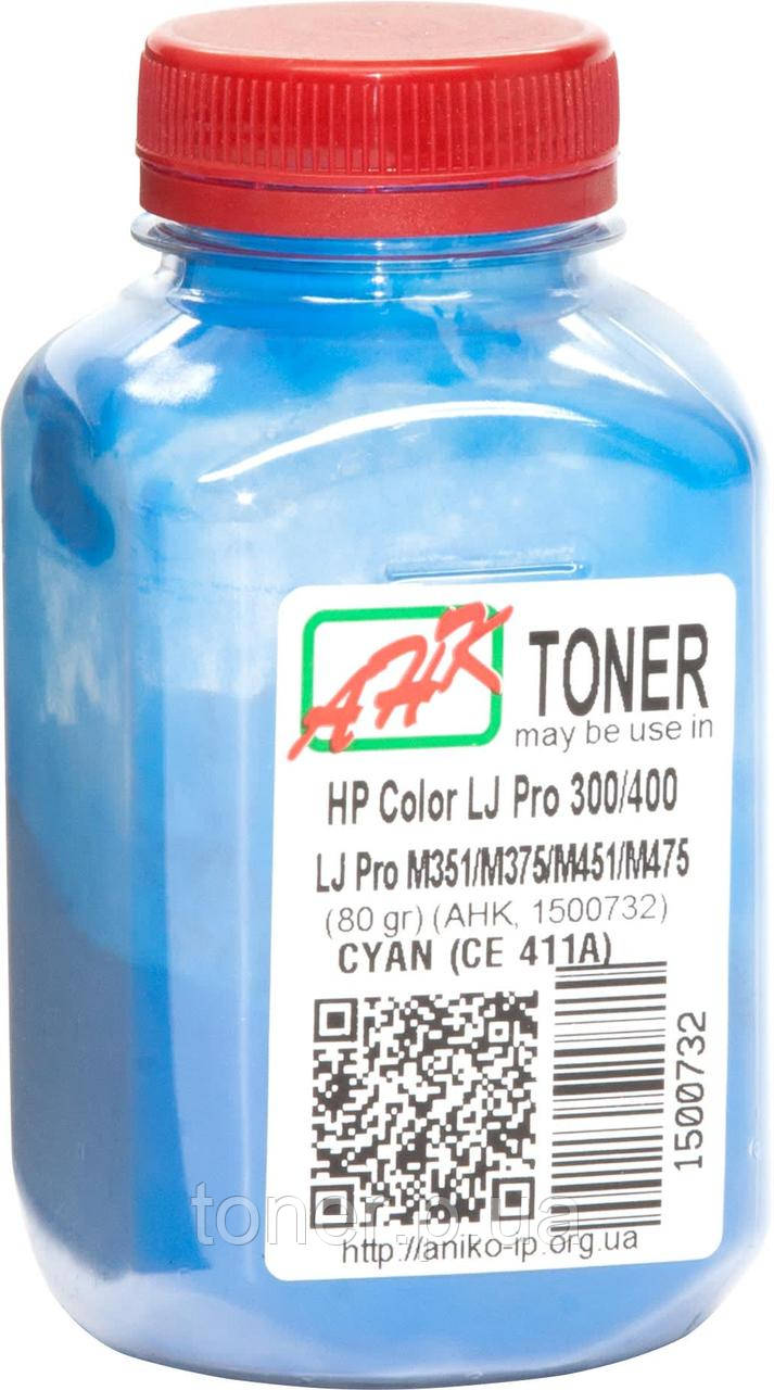 Тонер АНК 80 г Cyan (Синій) 1500732