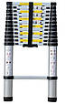 Драбина телескопічна переносна, 13 сходинок, (до 150 кг),3.8 м - XL-Tools, фото 2
