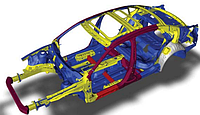 Запчасти кузова Volkswagen Passat B7 / 1,8 USA 2012-2015