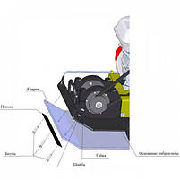 Килимок демпфуючий HONKER 31240 PAVING PAD KIT для вібробліти 29240, фото 2