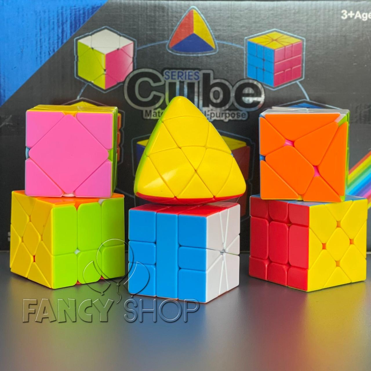 Кубик Рубіка "Набір 6 в 1", Головоломка "Набор 6 в 1", фото 1