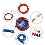 Набір дротів для підсилювача, сабвуфера 1500W MD-8 Top hit, фото 2