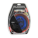 Набір дротів для підсилювача, сабвуфера 1500W MD-8 Top hit, фото 4