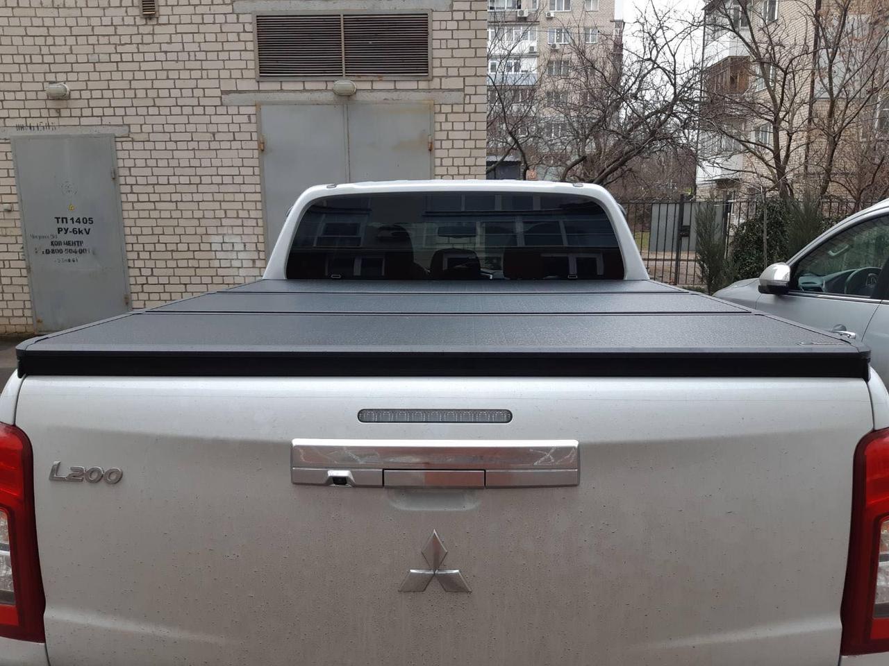 Трисекційна алюмінієва кришка для Mitsubishi L200 2015-2019 Ролета в кузов складана Covers Міттсубісі Л200